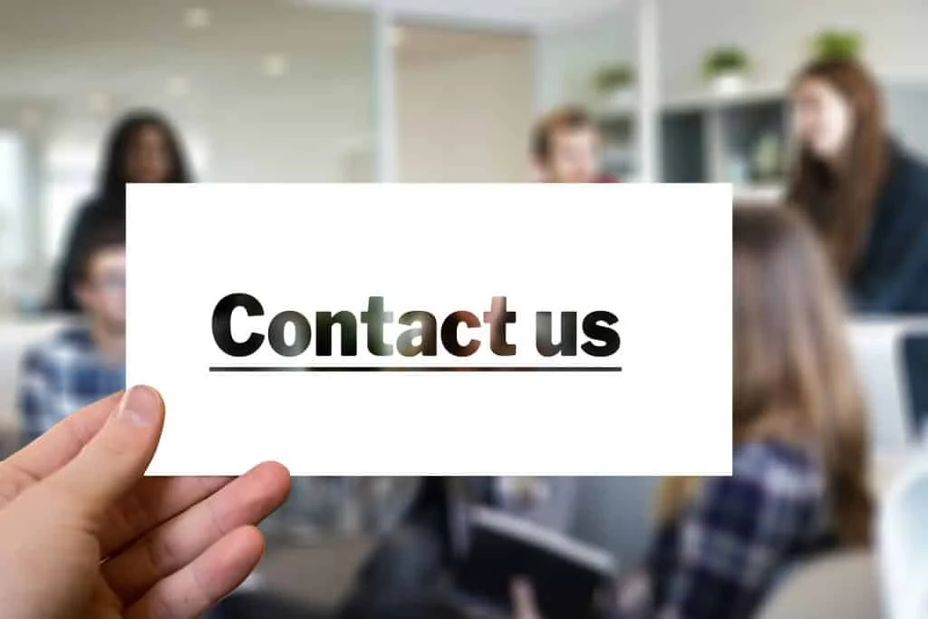 Contact us via email, phone, or our online form.