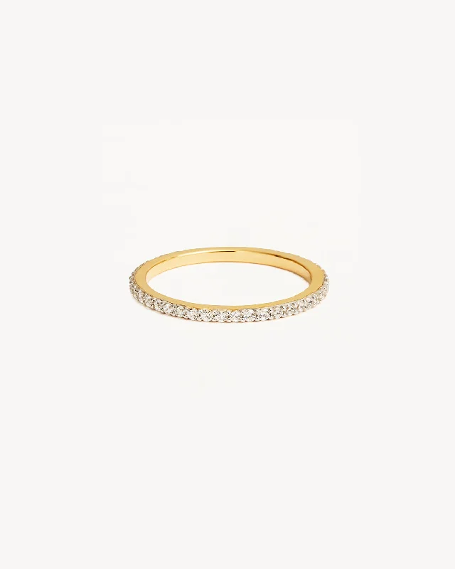 Limited-Stock Jewelry Sale – Once It's Gone, It's Gone 14k Solid Gold Mist Diamond Ring