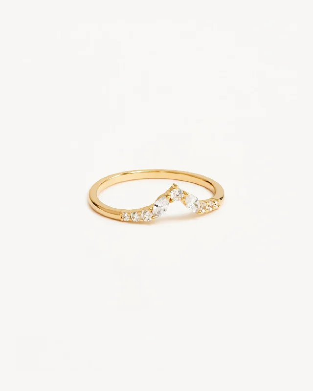 The Perfect Accessory For Less – Jewelry Sale Live 14k Solid Gold Petal by Petal Lab-Grown Diamond Ring