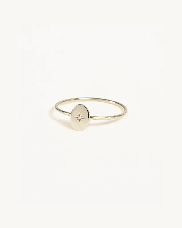Get The Jewelry You Love At A Price You Love 14k Solid White Gold Shine Your Light Ring