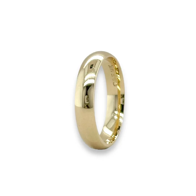 Exclusive Jewelry Sale – Grab Timeless Pieces Now 14K Y Gold 4mm Wide Plain band 7