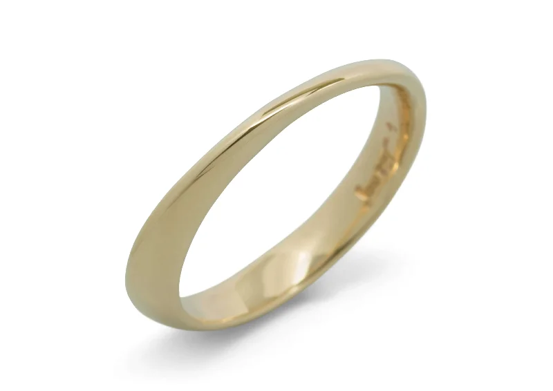 Special Sale On Handcrafted Jewelry – Shop Today Möbius Twist Ring, Yellow Gold