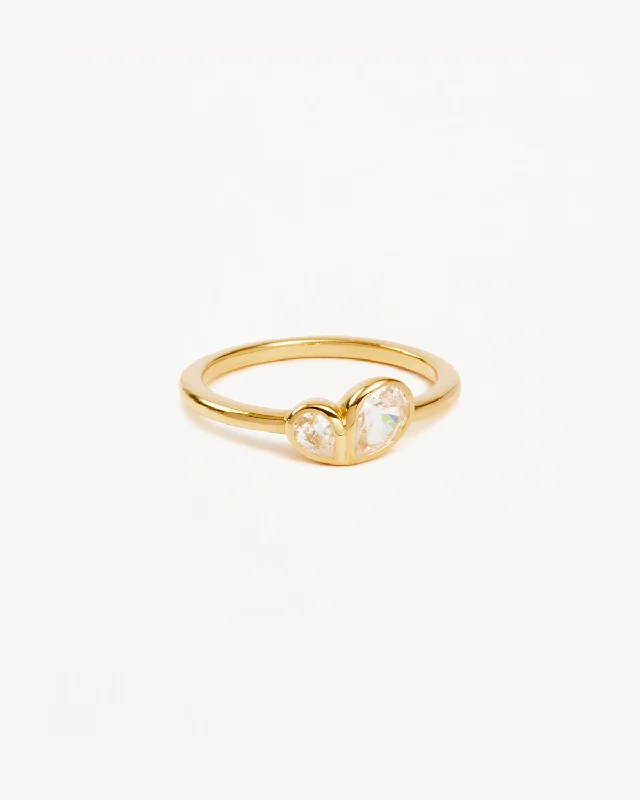 Exclusive Online Jewelry Sale – Don't Wait 18k Gold Vermeil Adored Ring