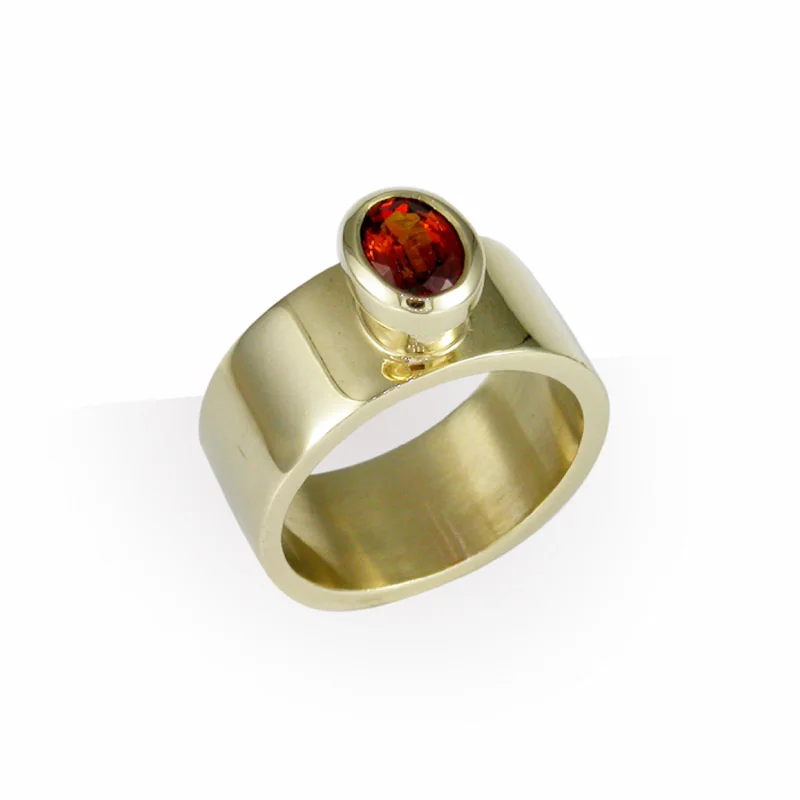 Shop High-Quality Jewelry At Jaw-Dropping Discounts Mandarin Garnet, Yellow Gold