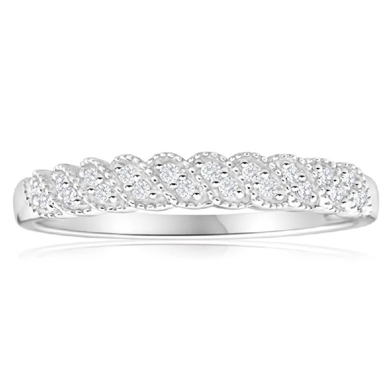 Adjustable Charm Bracelets For A Perfect Fit 9ct White Gold Opulent Diamond Ring