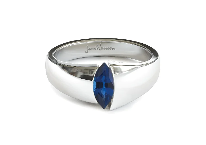 Luxury Jewelry At Unbeatable Discounts The Jens Hansen Marquise Precious Gemstone Ring, White Gold & Platinum Luxury Jewelry At Unbeatable Discounts The Jens Hansen Marquise Precious Gemstone Ring, White Gold & Platinum