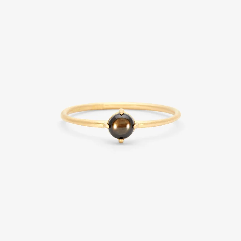 Fashion-Forward Jewelry At Incredible Prices R11601SSBK | Black Star Sapphire Wisp Ring