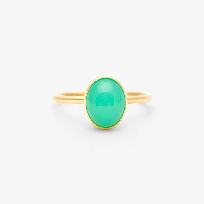 Must-Have Jewelry Pieces At Reduced Prices R12001CH | Chrysoprase Glacé Ring