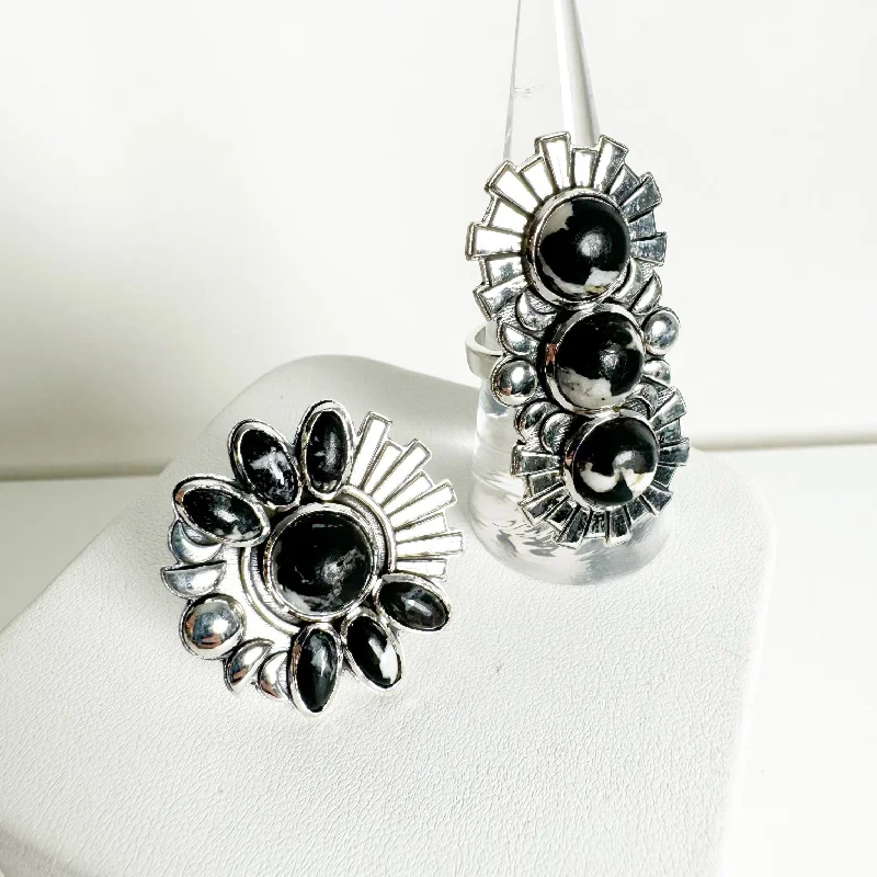 Limited-Stock Jewelry Sale – Once It's Gone, It's Gone Circle of Life Rings - White Buffalo
