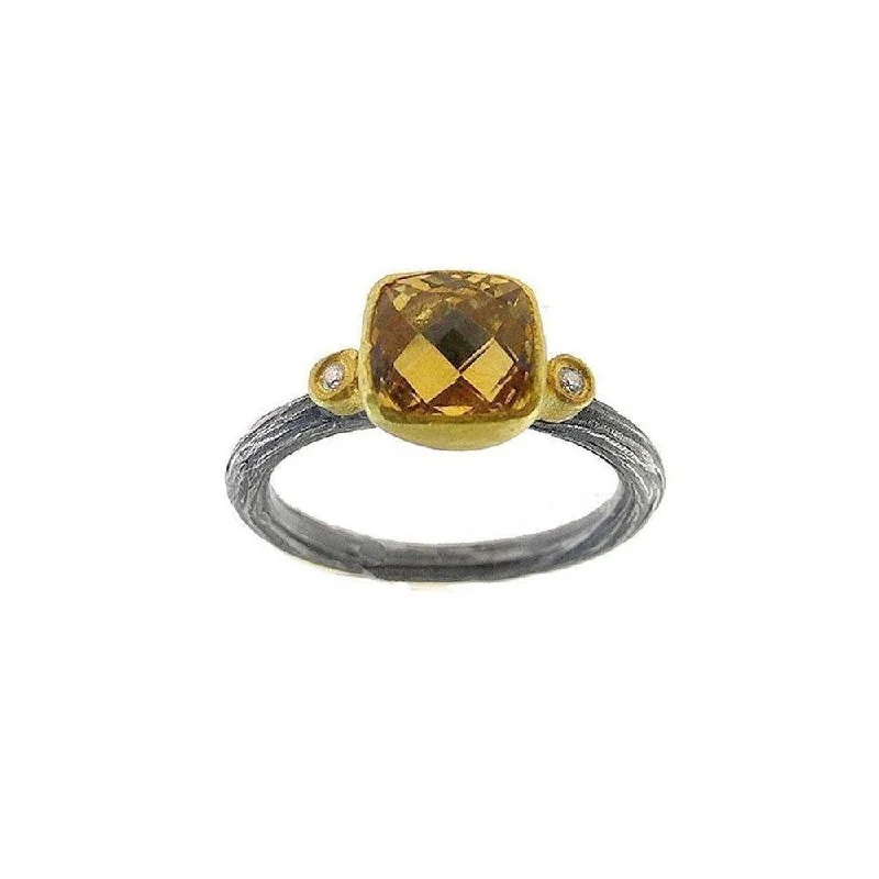Special Sale On Handcrafted Jewelry – Shop Today Citrine Ring with Diamond