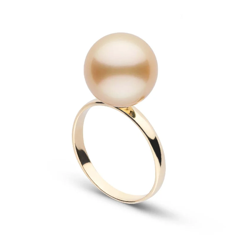Flash Deals On Fine Jewelry – Shop Before It's Gone Classic Collection 11.0-12.0 mm Golden South Sea Pearl Ring Flash Deals On Fine Jewelry – Shop Before It's Gone Classic Collection 11.0-12.0 mm Golden South Sea Pearl Ring
