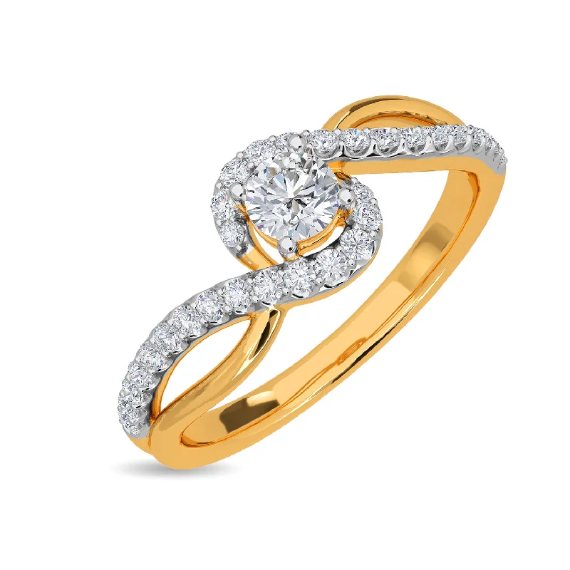 Dainty Floral Jewelry For Feminine Elegance Delimah Solitaire Ring