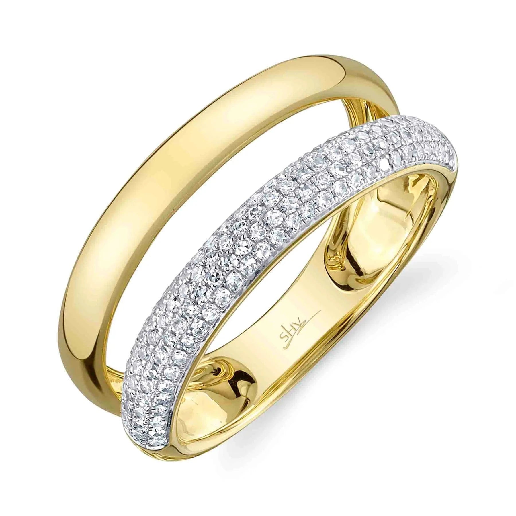 Bestselling Jewelry At Special Promotional Rates Diamond Pavé Ring by Shy Creation