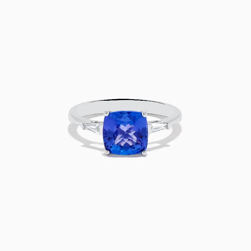 Don't Miss Our Biggest Jewelry Sale Of The Season Nahla Siri 14K White Gold Tanzanite and Diamond Ring