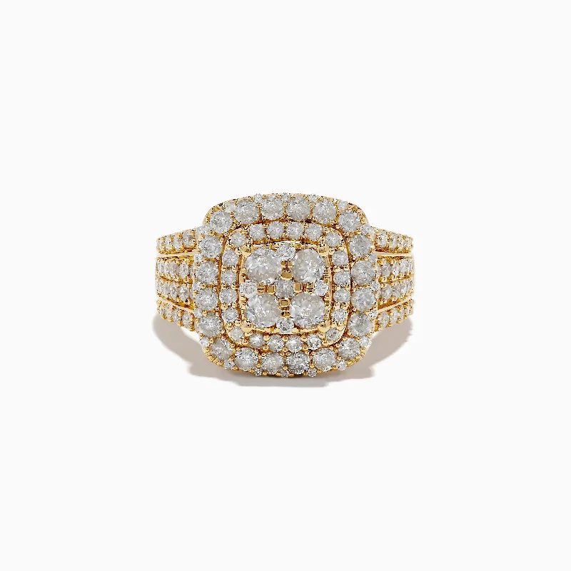 Exclusive Jewelry Discounts – Shop Now For Savings 14K Yellow Gold Diamond Ring