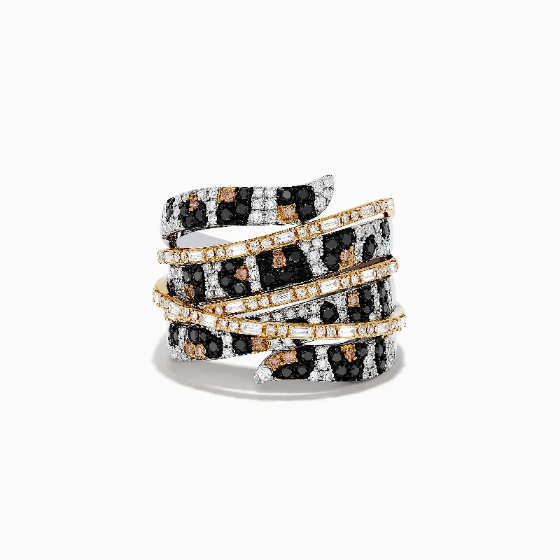 Don't Miss Out On Bestselling Jewelry At Special Prices Signature 14k Yellow Gold Panther Spot Diamond Statement Ring