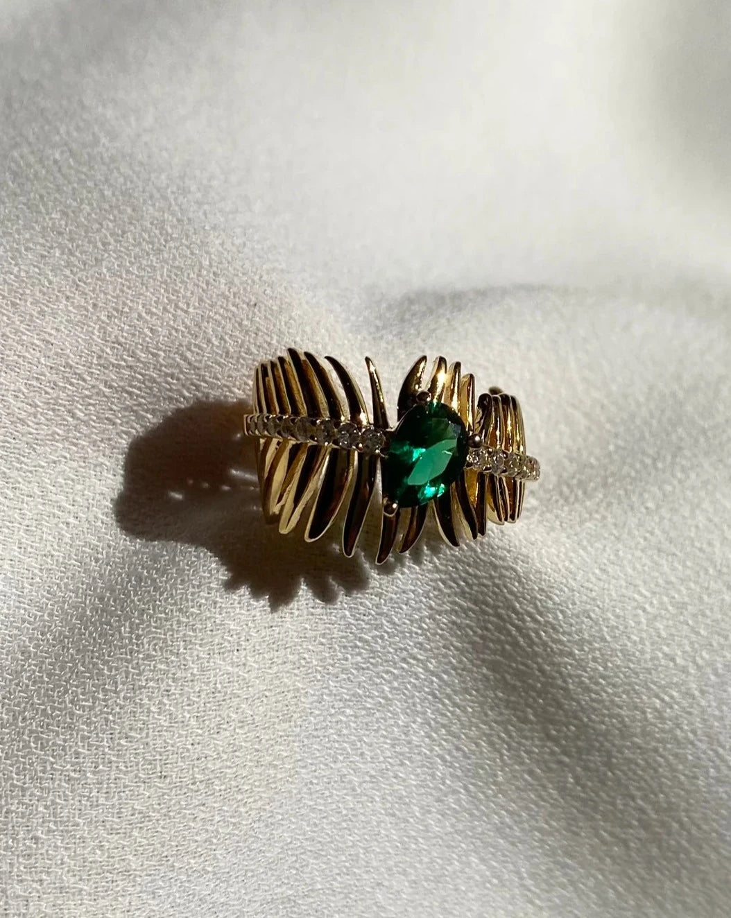 Affordable Luxury Jewelry For Every Occasion Emerald Stone Palma Ring