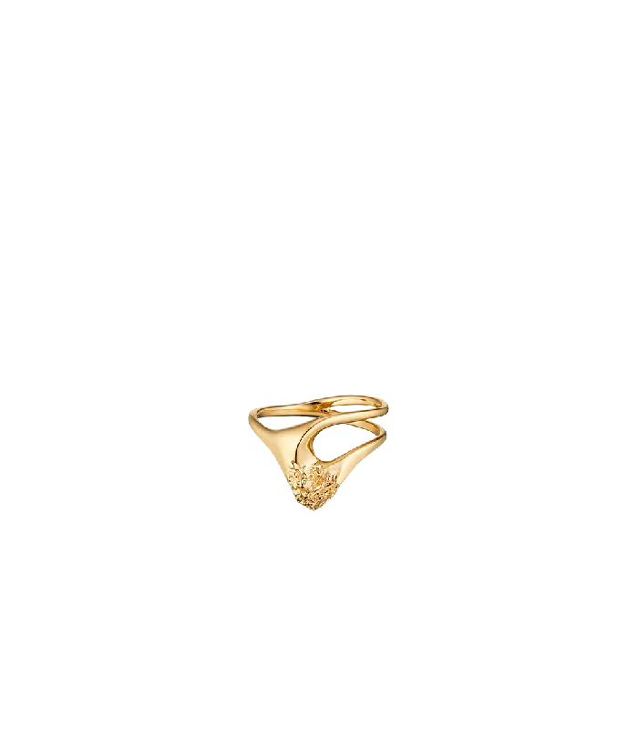 Shop Dazzling Jewelry With Special Promotional Discounts Eroz Fine Ring - 24 carat gold gilded