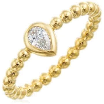 Seasonal Jewelry Clearance – Best Styles At The Lowest Prices The Beaded Pear Ring by Gumuchian