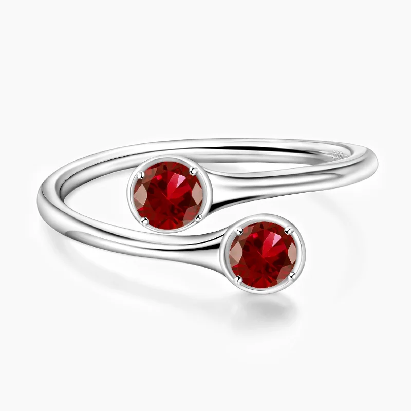 Exclusive Jewelry Markdowns – Limited-Time Offer July Double Ruby Birthstone