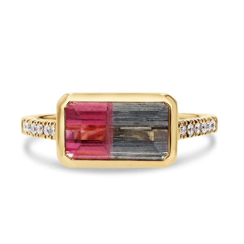 Fashion-Forward Jewelry At Incredible Prices Kimberly Collins Bicolor Tourmaline Gemstone Ring