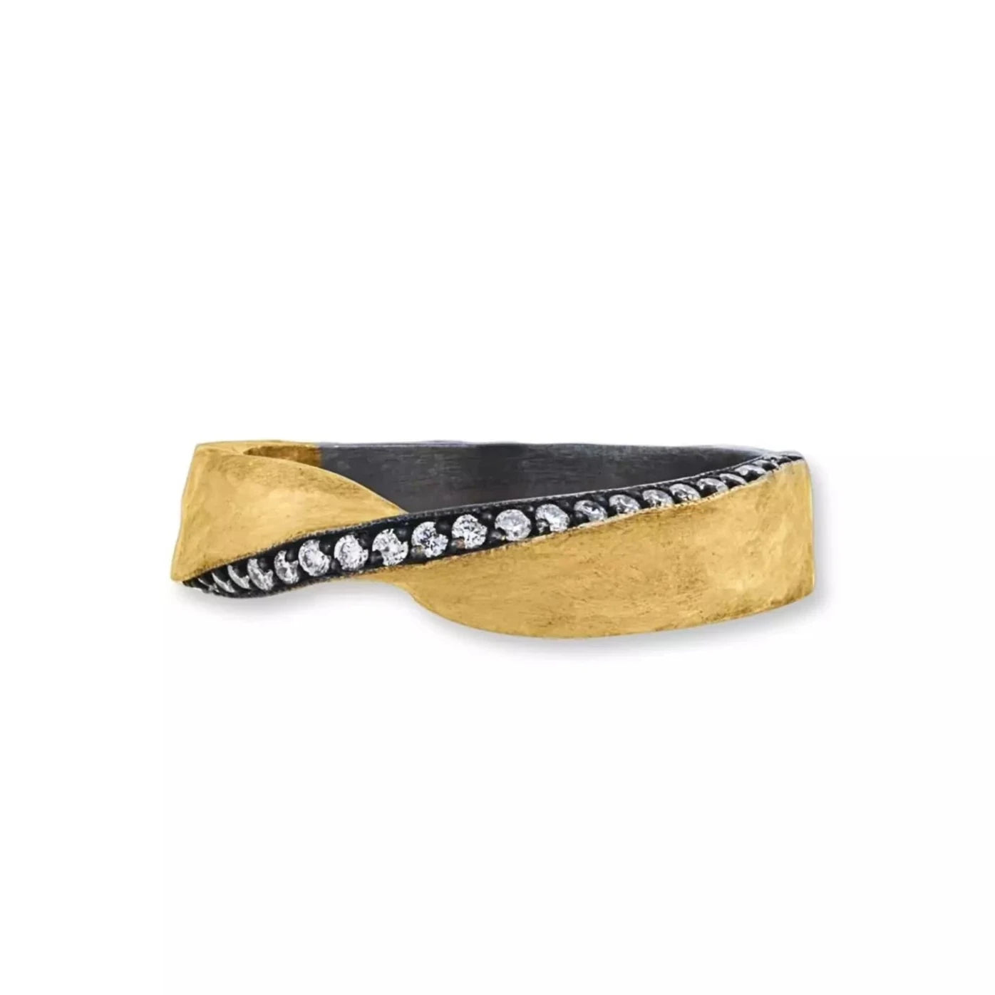 Exclusive Jewelry Bundles At Discounted Rates Lika Behar Oxidized Sterling Silver & Yellow Gold Twist Ring
