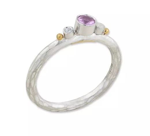 Timeless Jewelry At Special Discount Rates Lika Behar Sterling Silver Sapphire & Gold Accent Ring