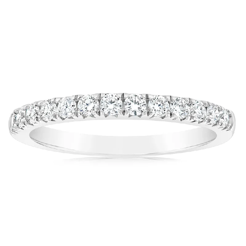 Fine Jewelry, Limited-Time Offers Available Luminesce Lab Grown Diamond 1/2 Carat Silver Eternity Ring
