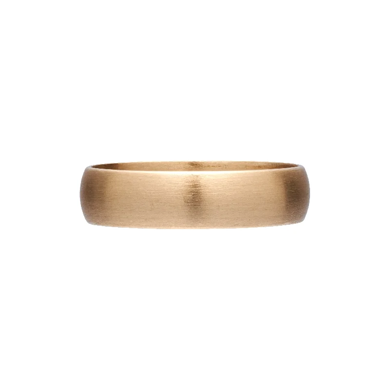 Jewelry Sale Alert – Shop Timeless Elegance Today Métier Modern 14k Yellow Gold Rounded Flat Band - 5mm