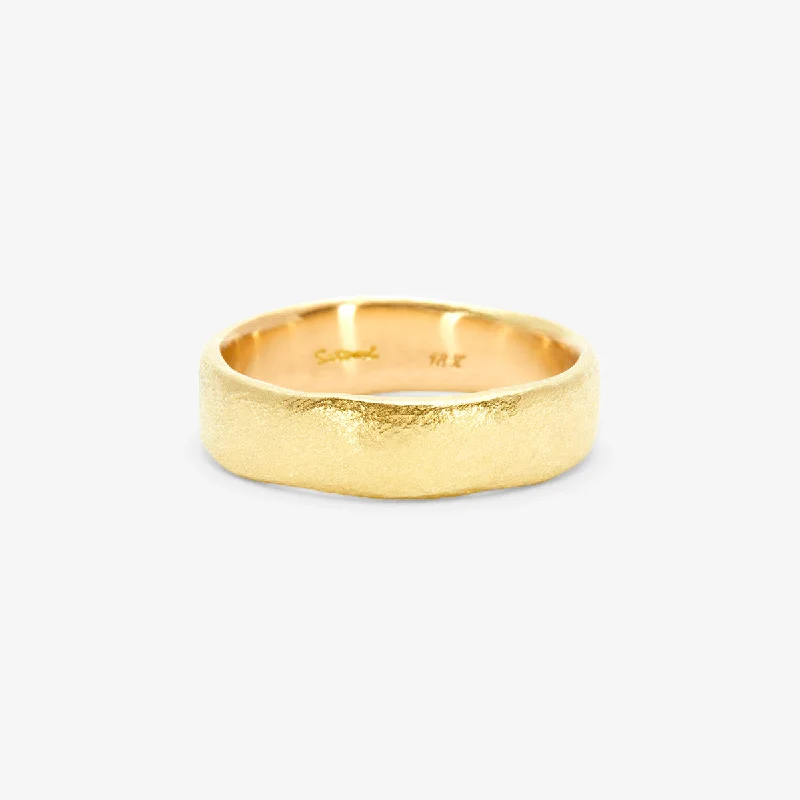 Timeless Elegance Now At Special Discounts MR0133 | 6mm Organic Textured Band