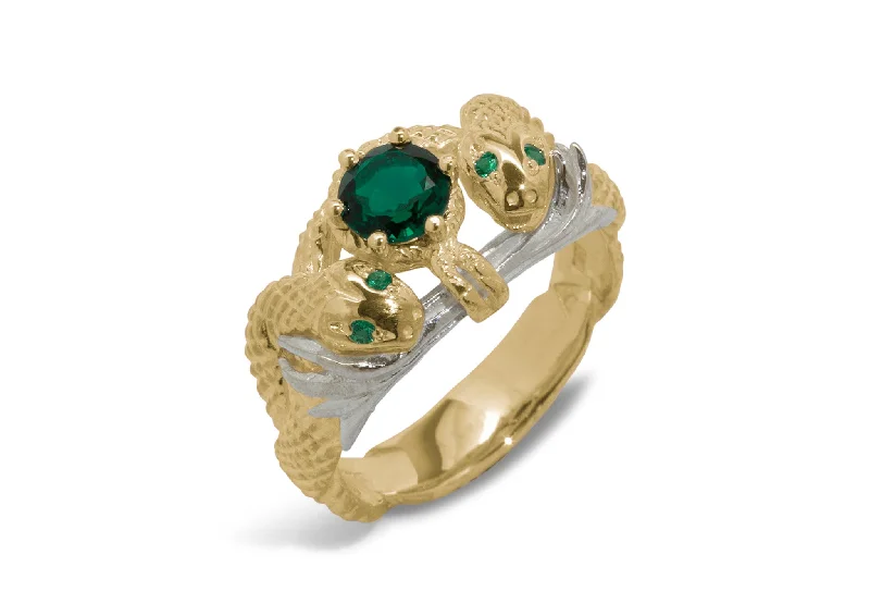 Affordable Glamour – Premium Jewelry For Less Our Ring for Viggo, Yellow & White Gold