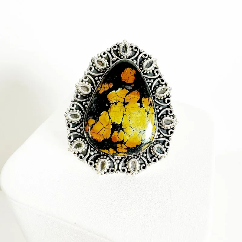 Limited-Stock Jewelry Sale – Shop Before It's Gone Petal Storm Webbed Blackjack Ring
