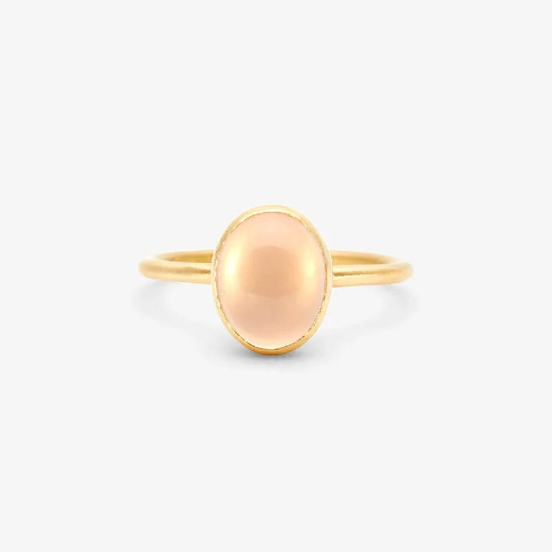 Fashion-Forward Jewelry At Exclusive Discounts R12001RQ | Rose Quartz Glacé Ring