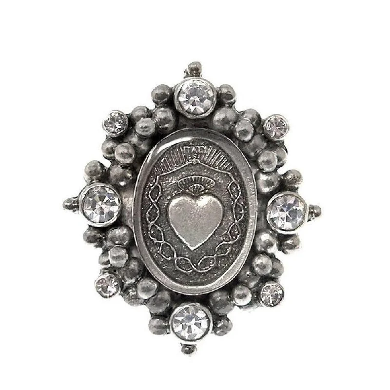 Buy More, Save More – Special Jewelry Discounts Sacred Heart Oval Ring
