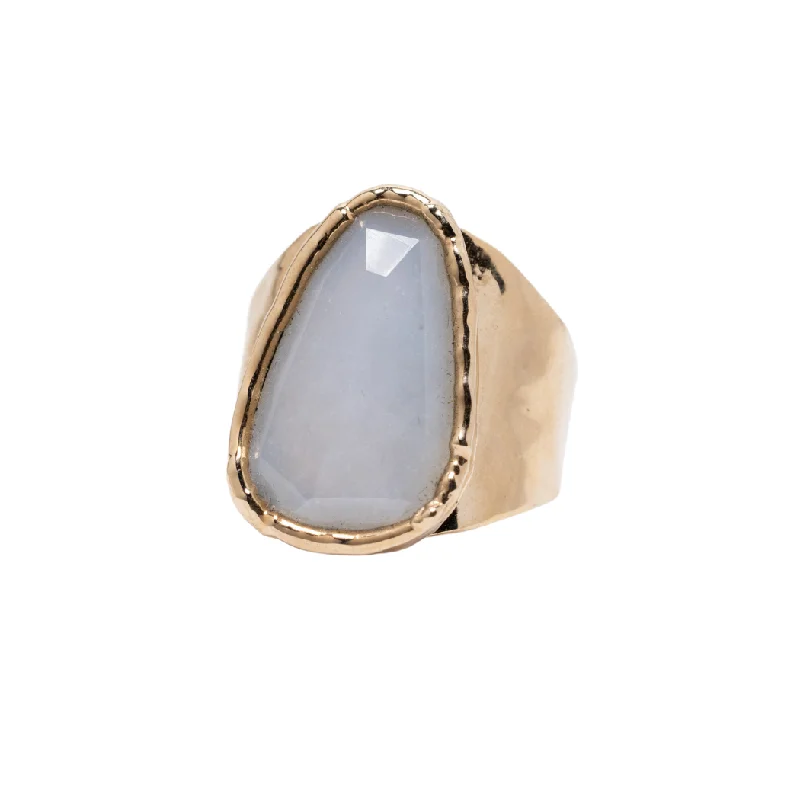Exclusive Jewelry Sale – Shine For Less Selenite Cocktail Ring