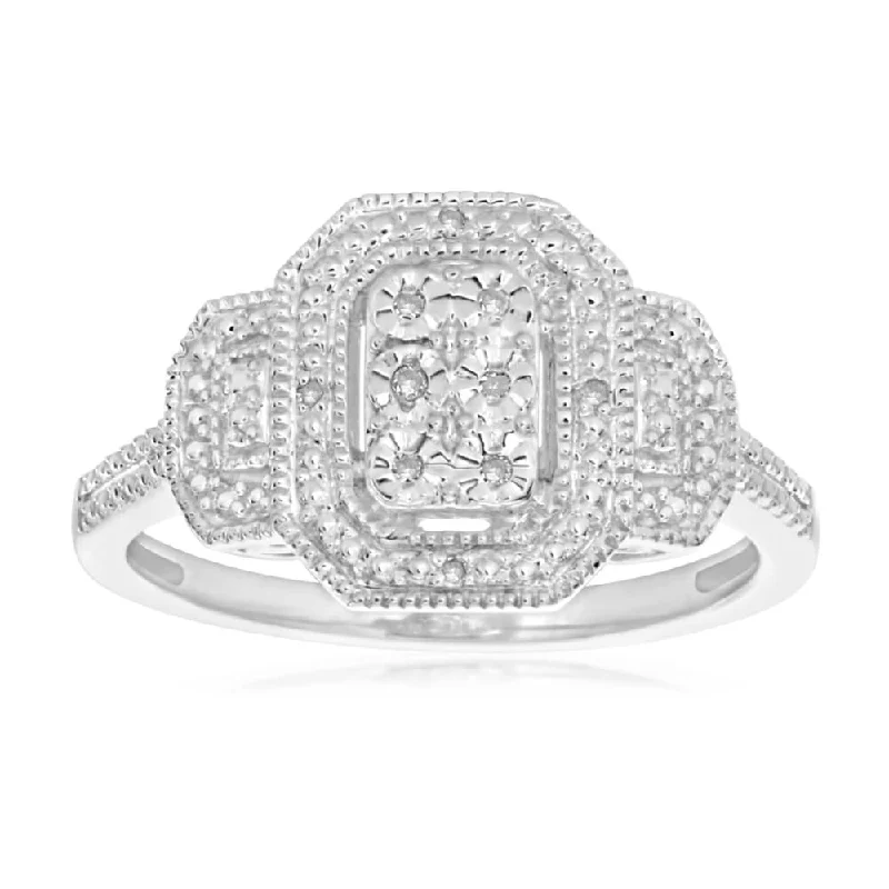 Jewelry Sale – Exclusive Styles At Lower Prices Sterling Silver Prestigious Diamond Ring