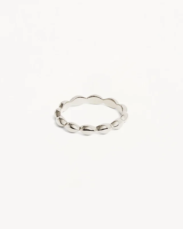 Luxury Meets Affordability – Jewelry Sale Live Now Sterling Silver Protected Path Ring