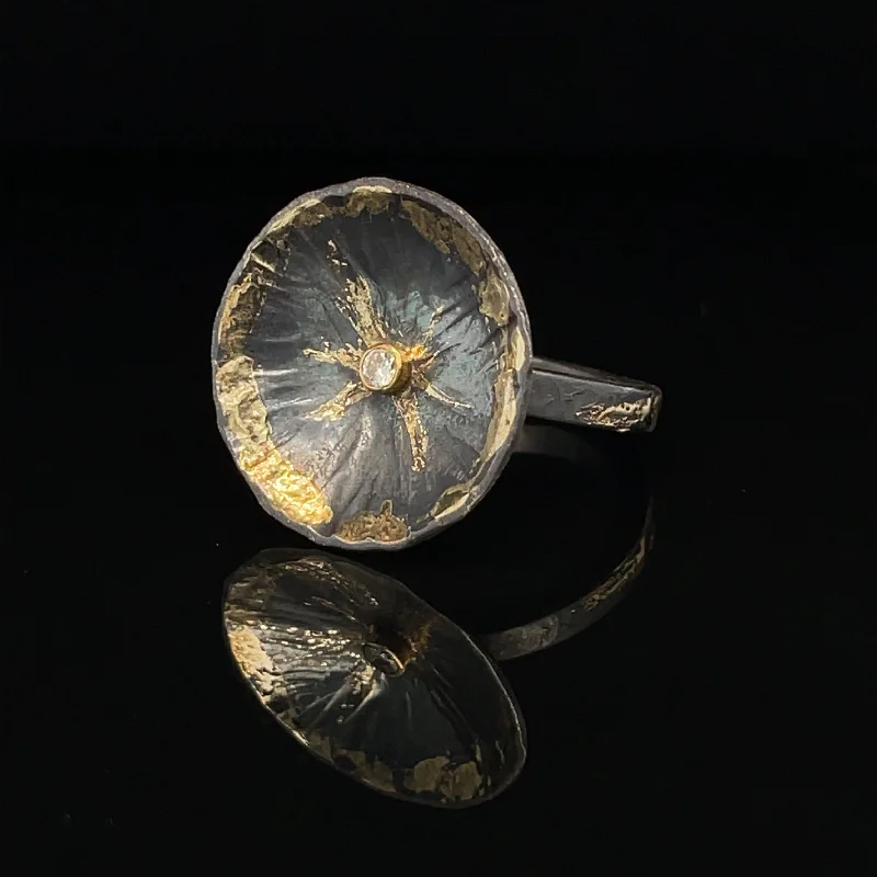 Dazzle With Discounts – Shop Jewelry On Sale Sundial Ring with Diamond