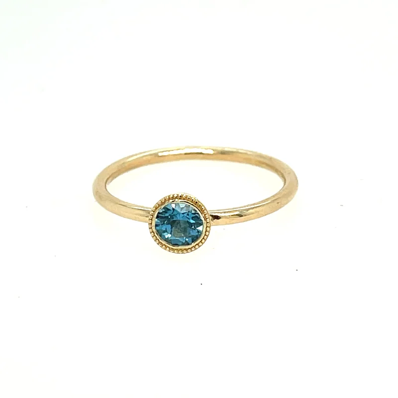 Buy More, Save More – Special Jewelry Discounts Swiss Blue Topaz Ring