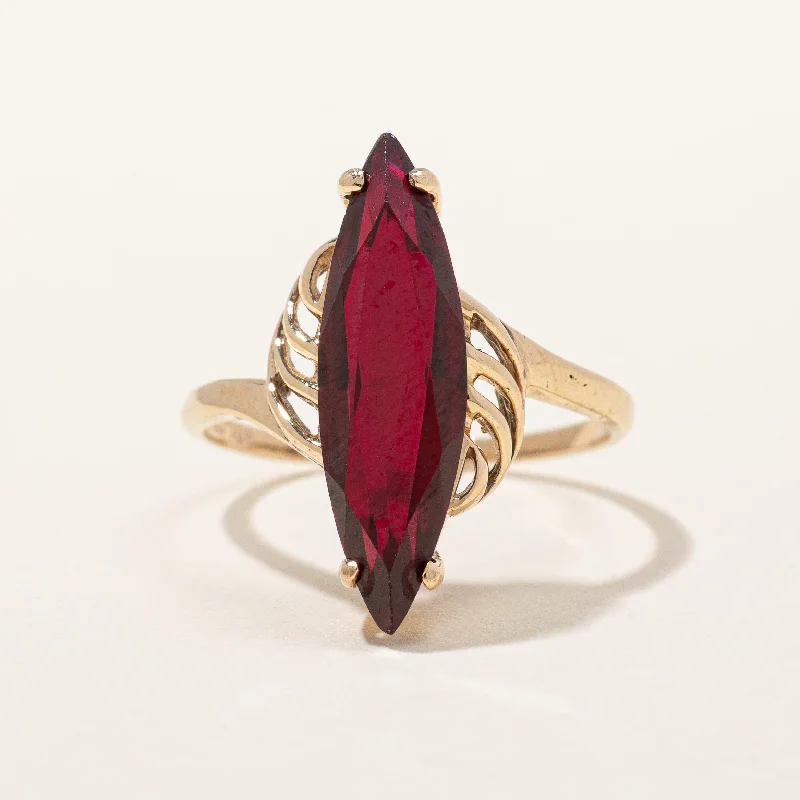 Shop Dazzling Jewelry At The Best Prices Synthetic Ruby Cocktail Ring | 3.10ct | SZ 6.25 | Shop Dazzling Jewelry At The Best Prices Synthetic Ruby Cocktail Ring | 3.10ct | SZ 6.25 |