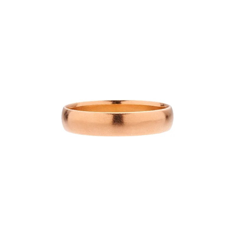 Exclusive Jewelry Sale – Limited-Time Discounts Tura Sugden 18k Rose Gold Cloak Band - 4mm