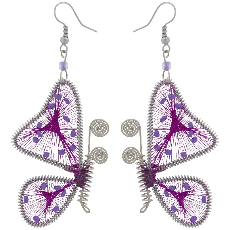Celebrate With Sparkle – Jewelry Sale Now Live Threaded Butterfly Earrings