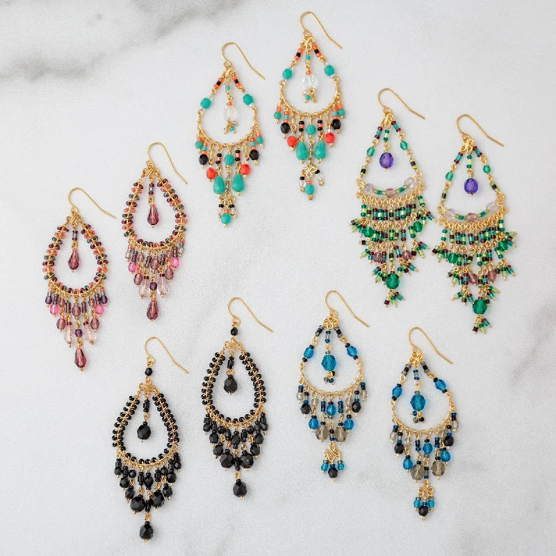 Elegant Jewelry Styles At Budget-Friendly Prices Dazzling Beaded Chandelier Earrings Elegant Jewelry Styles At Budget-Friendly Prices Dazzling Beaded Chandelier Earrings