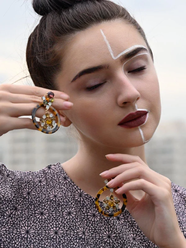 Get Ready To Sparkle – Special Jewelry Discounts Odette Women Red Metal Earrings