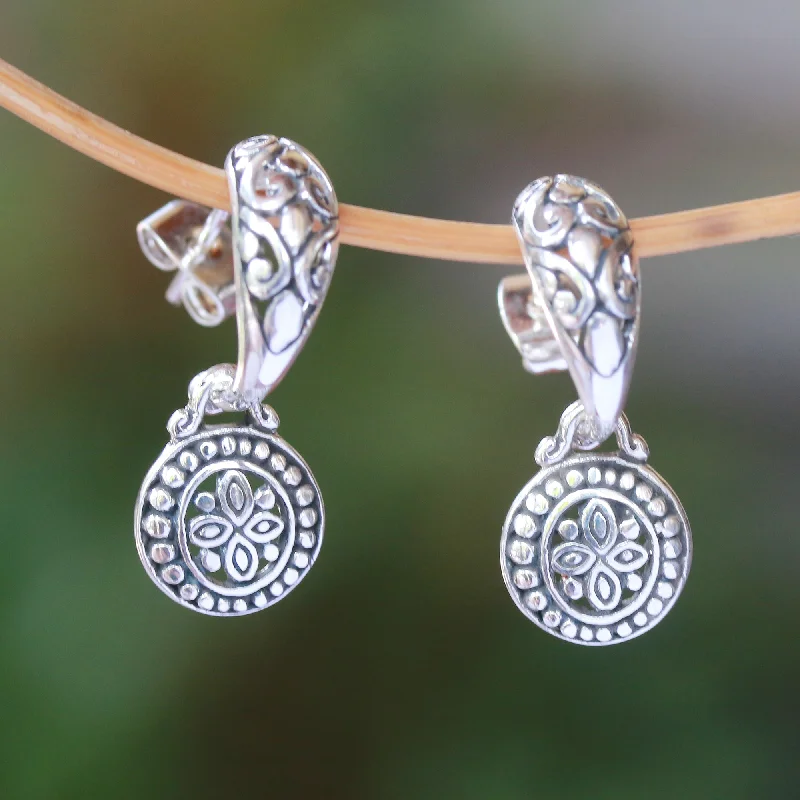 Once-A-Year Jewelry Deals – Shop Before They’Re Gone Giving Life Half-Hoop-Style Sterling Silver Dangle Earrings from Bali