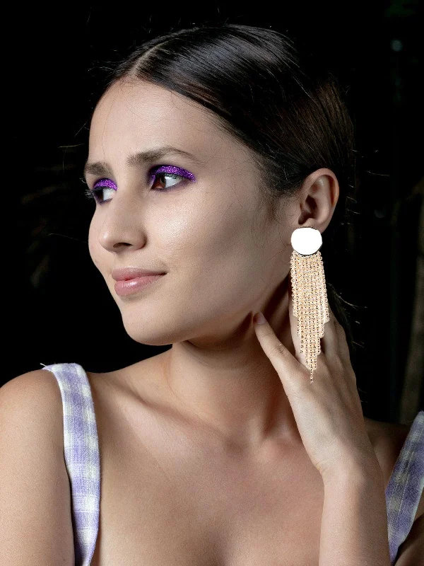 Timeless Elegance Now At Special Discounts Odette Women Gold Metal Earrings