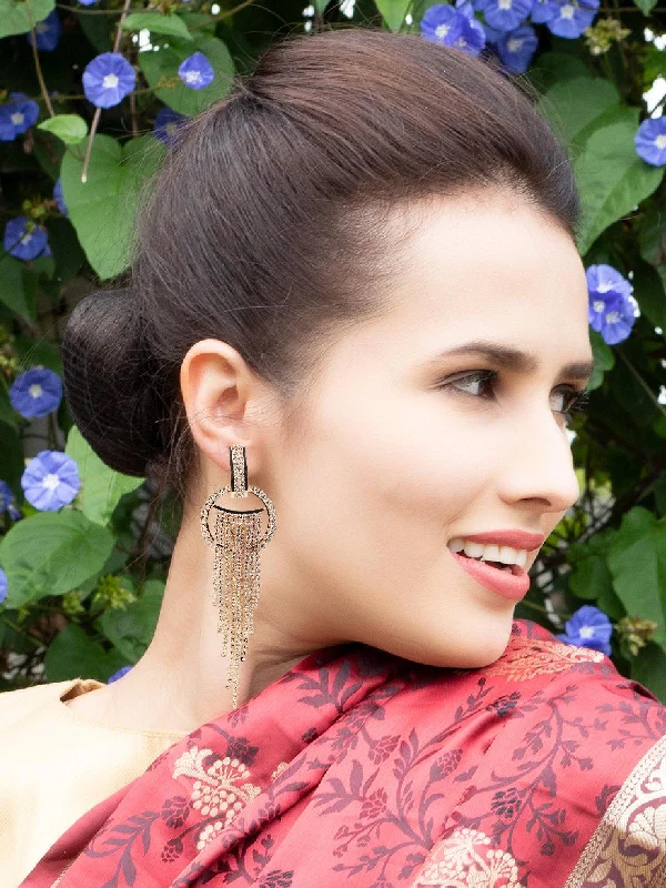 Shop Modern Jewelry Collections With Exclusive Discounts Odette Women Gold Metal Earrings