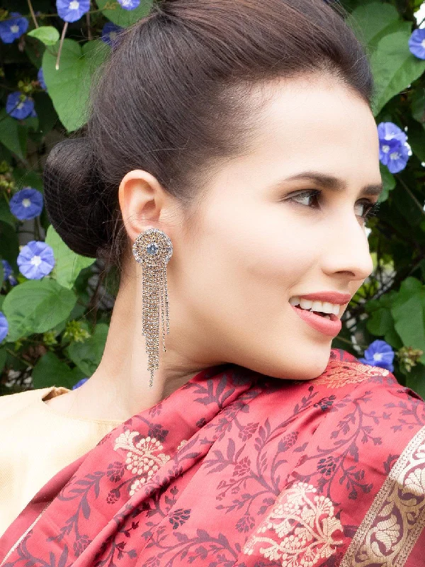 Celebrate Every Occasion With Sparkling Savings Odette Women Gold Metal Earrings