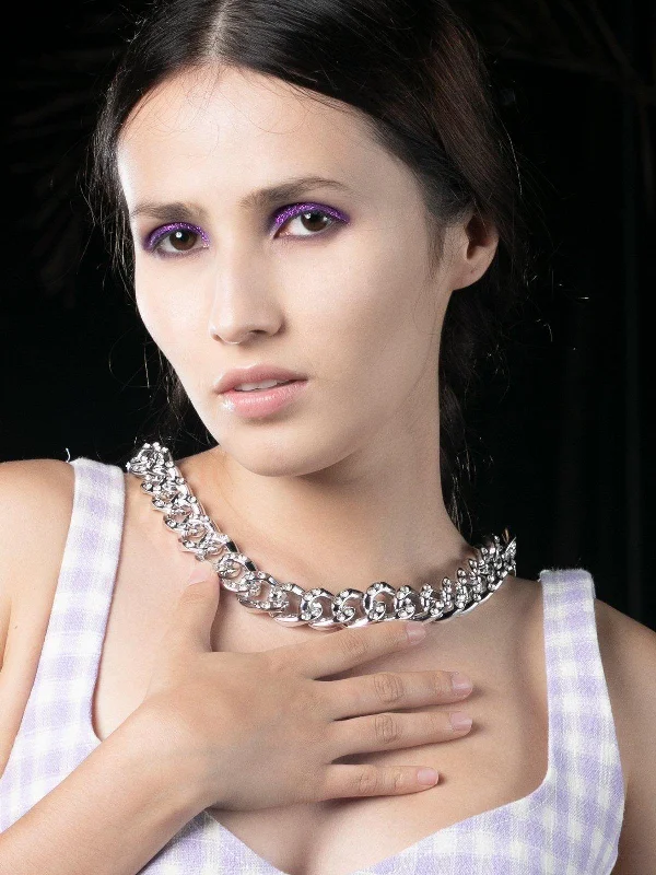 Affordable Elegance – Special Jewelry Sale Now Live Odette Women Silver Metal Necklace