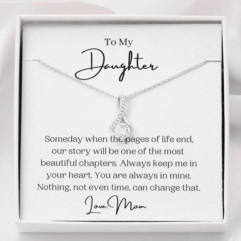 Make Every Moment Shine – Jewelry Discounts Available To My Daughter Necklace Always Keep Me In Your Heart For Daughter To My Daughter Necklace Present For Daughter